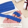 thumbnail image 4 of Uxcell Sewing Fringe Trim, 14 Yards 1 Inch Tassel Trim Polyester Fringe Tassel Lace Trim Ribbon for Clothes Accessories DIY Sewing Crafts Decoration, Dark Blue, 4 of 6