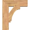 thumbnail image 5 of Ekena Millwork 5 1/2"W x 22"D x 26"H Imperial Block Smooth Bracket, Western Red Cedar, 5 of 25