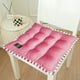 thumbnail image 5 of Cojín tapizado floral para silla, 40,6 x 40,6 x 8,9 cm, de espuma gruesa, suave, para asiento | Cojín de poliéster multicolor para cocina, comedor, patio, oficina y hogar., 5 of 6