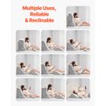 thumbnail image 4 of VEVOR Orthopedic Bed Wedge Pillow 4 Pcs Adjustable for Back Leg Neck GERD Sleep, 4 of 9