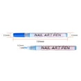 thumbnail image 6 of opvise 0.5mm Needle Tip Fast Drying Creative Nail Art Pen 12 Colors Plastic Waterproof Painting Liner Marker Pen Nail Supplies, 6 of 8