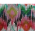 thumbnail image 5 of oneOone Georgette Viscose Dark Teal Green Fabric Ikat Dress Material Fabric Print Fabric By The Yard 42 Inch Wide, 5 of 6
