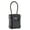 Black, variant on Wall Mounted Door Hanging Key Lock Box for House Keys 3 Digit Combination Key Hiders with Resettable Code