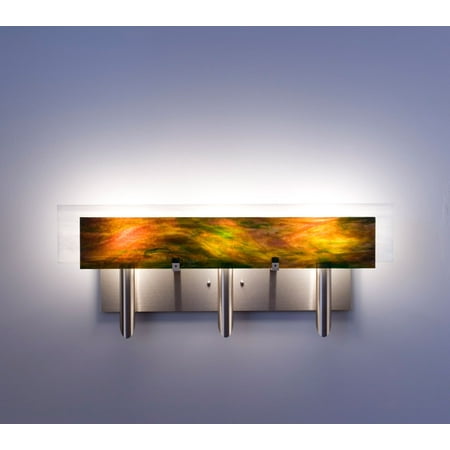 

Wall Sconces 3 Light Fixtures With Stainless Steel Finish Candelabra Bulb 27 180 Watts