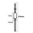 thumbnail image 2 of Glacier Smart Fitness Bracelet Transparent Strap Precise Tracking Comfortable Long Battery Life, 2 of 6