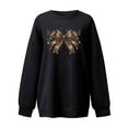 thumbnail image 3 of Aloohaidyvio Sweatshirts for Women,Women's Oversized Lightweight Sweatshirt Soft Crew Neck Pullover Long Sleeve Tops, 3 of 3
