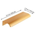 thumbnail image 2 of OUNONA 4pcs Kitchen Cupboard Handles Modern Aluminium Alloy with Round Edges, 2 of 8