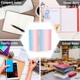 thumbnail image 6 of FORMRS 1-Subject Spiral Notebook 8" x 5" College Ruled 60 Refillable Sheet A5 Hard Cover, 2 Pack, Light Pink Gradient, 6 of 7