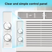 KISSAIR 5000 BTU Window Air Conditioner for Small Rooms AC Unit Air Conditioner Cools Up to 150 sq.ft