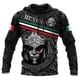 thumbnail image 4 of Sudadera con capucha azteca de México con estampado 3D para hombre, sudaderas de manga larga con patrón de tótem mexicano vintage, sudaderas deportivas de otoño, sudaderas con capucha, 4 of 5