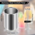 thumbnail image 3 of 20PCS Metal Cocktail Picks with Holder Kit, 3 of 5
