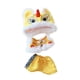 thumbnail image 4 of Conjunto de 3 piezas de ropa de muñeca de peluche para danza del león para niñas pequeñas, cosplay y juego de simulación. amarillo, 4 of 8
