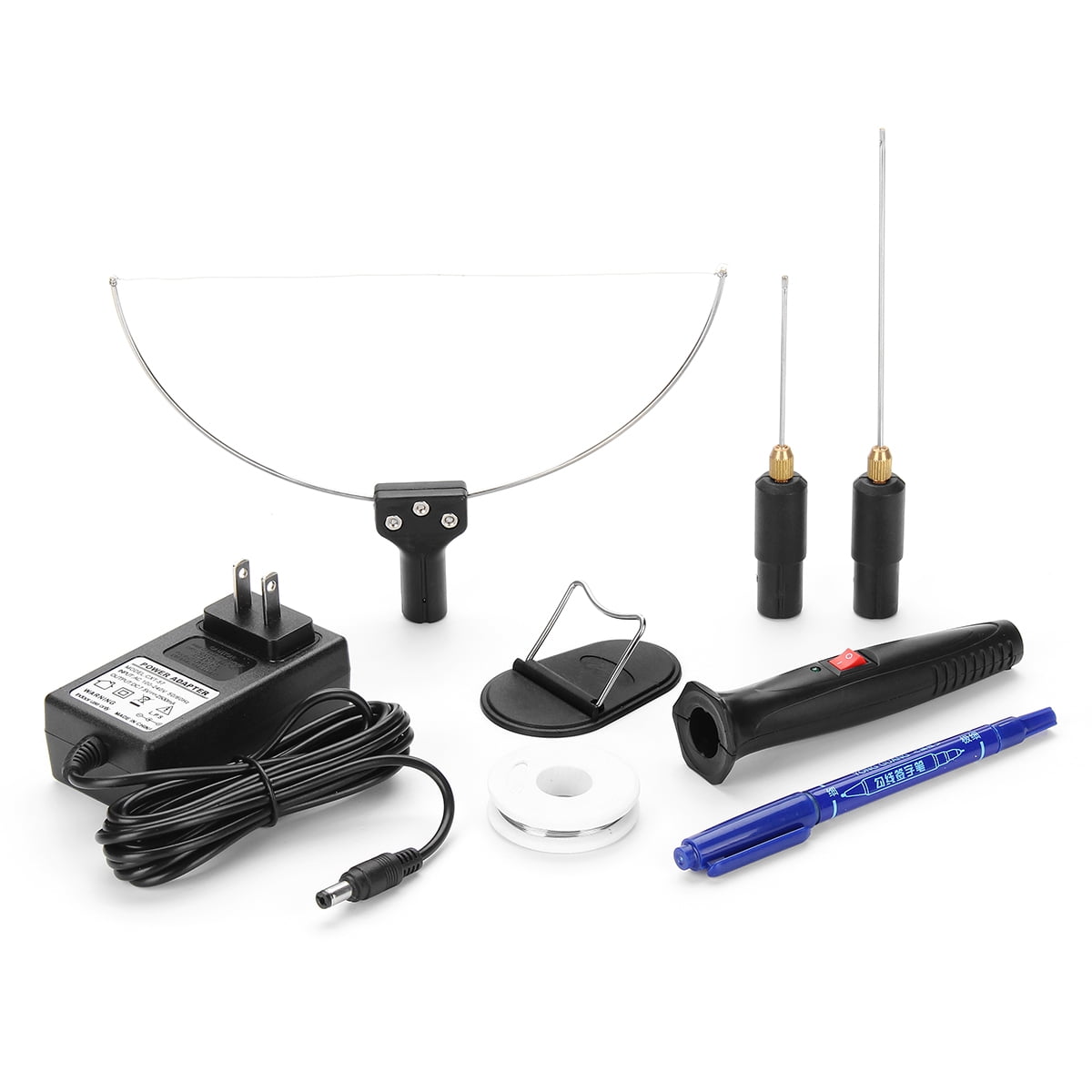 GOCHANGE Electric Foam Cutting Machine Kit Electric Heated Foam Carving Knife Cutting Tool Set