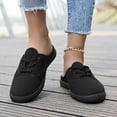 thumbnail image 2 of Womens Shoes,Slippers Casual Comfortable Unisex Flat Slide Sandals Slippers for Home Use,Womens Slippers,Z03 Black,6, 2 of 8