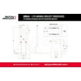 thumbnail image 3 of Body Armor Awning 20024 270 Series; Roof Basket/Bed Rack Mount; Retractable; 90-1/2 Inch Width x Four Triangular Panels; Grey; Polyester; With Guide Ropes/Pegs/Hardware/Instructions, 3 of 15