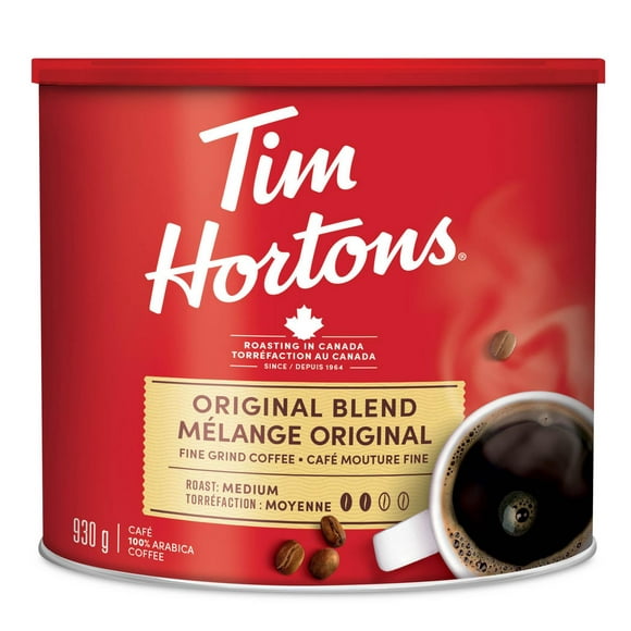 Tim Hortons Fine Grind Coffee, 930 g