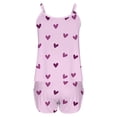 thumbnail image 4 of Vetsdori Valentines Pajama Sets for Women Soft Plus Size Sleepwear Loungewear Valentines Day , Gifts for Girlfriend Spring Womens Pajamas Short Sleeved Tops Shorts,Pink, 4 of 4