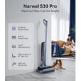 thumbnail image 4 of Restored NARWAL S30 Pro Wet Dry Vacuum Cleaner with 20000Pa Suction, Cordless Vacuum Mop for Hard Floors, Tangle-Free Hair-Cutting, 180° Lie Flat, 194°F Self-Cleaning, Disposable Waste Bag, 4 of 10