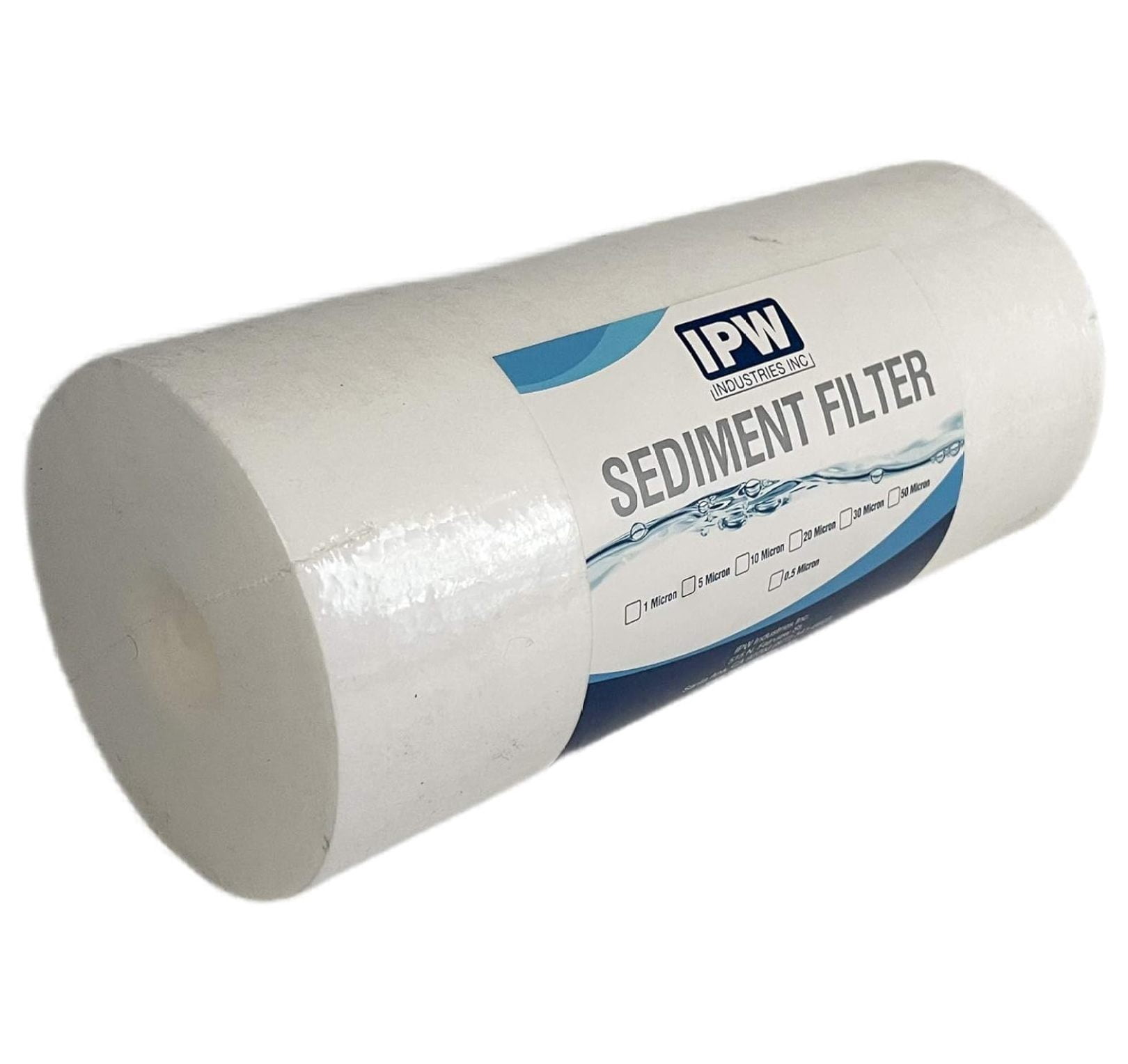 . - 6-Pack Whole House Sediment Filter (20-Micron Full Flow Cartridges) - Universal Water Filters for Whole House Filtration Systems