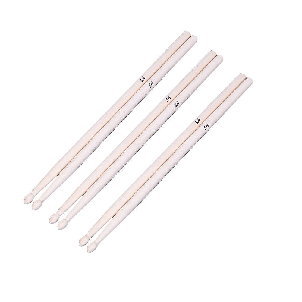 3 Pieces Outdoor Rain Drum Drumsticks Bulk Hickory for outside Miss