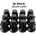 thumbnail image 5 of M10x1.25 Black Tapered Lug Nuts 16 Pack Honda Yamaha Kawasaki Suzuki Polaris, 5 of 8