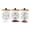 White, variant on Rustic Wood Canister Set with Wooden Lids, Airtight Stackable Storage Bins for Sugar, Tea, Coffee, Kitchen Counter & Pantry Organization