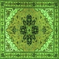 thumbnail image 1 of Ahgly Company Indoor Square Persian Green Traditional Area Rugs, 5' Square, 1 of 1