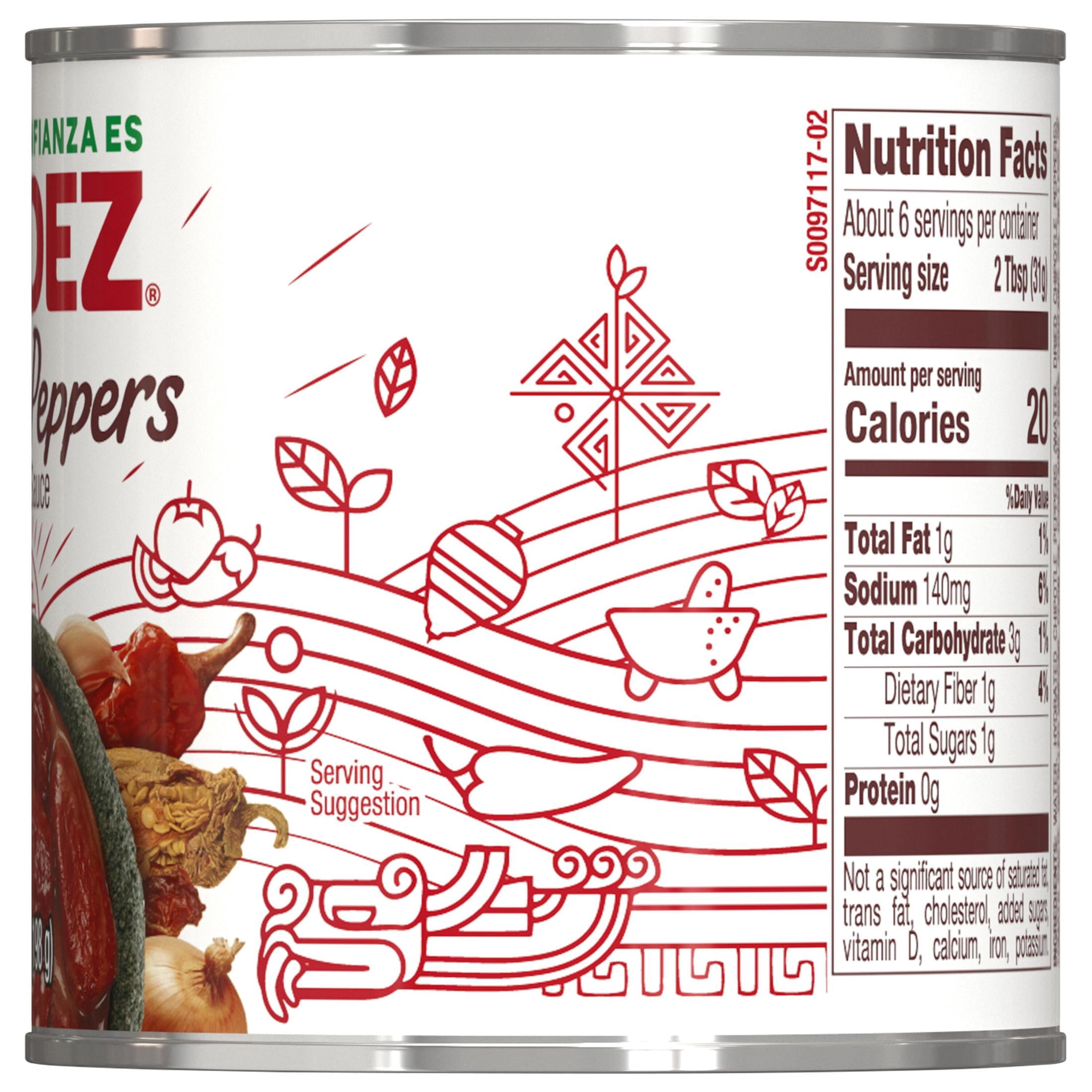 (7 pack) Herdez Peppers - Chilpotle, 7 Oz