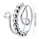 thumbnail image 3 of Fiudx Anillo Antiestrés con Cuentas de Aleación Ajustable, 8 Cuentas de Recordatorio, Accesorio para Aliviar El Estrés, Apoyo Empoderador, Un Regalo Ideal para Mujeres., 3 of 6