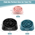 thumbnail image 2 of 2 Pack Slow Feeder Dog Bowls for Healthy Eating, Non-Slip and Anti-Choking Design, Reduces Bloating & Overeating Medium Dogs Cats, Easy to Clean, 2 of 4