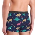 thumbnail image 4 of Bingfone Cartoon Dinosaur Men's Underwear - Casual Stretch Boxer Briefs-X-Large, 4 of 7