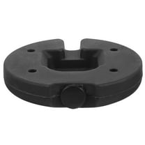 BESTYASH Heavy Duty Rubber Lamp Base Accessory for Desk and Floor Lamps with Stable Round Plate