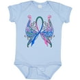 thumbnail image 3 of Inktastic Thyroid Cancer Awareness with Butterfly Ribbon Words Boys or Girls Baby Bodysuit, 3 of 5