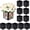 Black, variant on Table Photo Frames for Party and Event Decoration