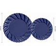 thumbnail image 3 of 100PCS Blue Disposable Plates - Heavy Duty Blue Plastic Plates for Party/Wedding - Include 50PCS 9inch Blue Dinner Plates and 50PCS 6.5inch Blue Dessert/Salad Plates, 3 of 18