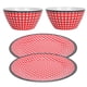 thumbnail image 5 of Juego de Platos de Cena con Platos de Frutas Y Ensaladeras Juego de Utensilios de Cena de Melamina de 4 Piezas Colección de Vajillas para el Hogar Restaurante U Hotel Juego ANGGREK  Otros, 5 of 8