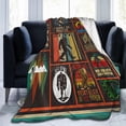 thumbnail image 6 of Yibo Dragons and Books Blanket Flannel Soft and Comfortable Anti-static Bed Sofa Blanket, 6 of 7