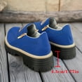 thumbnail image 6 of Dakaela Womens Loafer Shoes Platform Chunky Penny Loafers Lug Sole Slip on Work Office Business Casual Dress Shoes Blue 6.5, 6 of 8