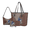 Blue Marlin Crocodile Print, variant on Blue Marlin Crocodile Print 3 Pieces Tote Handbag Set for Women, Stylish Hobo Bag with Versatile Zipper Wallet, with Personalized Tote Bag for Work