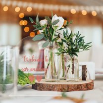 WHAMVOX 5Pcs Acrylic Wedding Table Decoration Arch Shape for Special Occasions