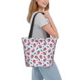 thumbnail image 2 of Pofeuu Strawberries Print Women Fashion Shoulder Handbags Top Handle Satchel Bags Tote Shoulder Shopping Bag Stylish Canvas Tote Bag, 2 of 6