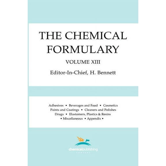 The Chemical Formulary, Volume 13 (Paperback)