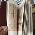 thumbnail image 4 of OUSITAID Map Without Name The Holy Grail Diary Of Indiana Jones Holy Grail Diary Indiana Jones Notebook Paper Gift Desktop Decor 24 Handwritten Inserts Collected, 4 of 15