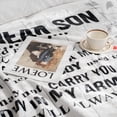 thumbnail image 3 of LHSHID lpmisake Gifts for Son from Dad to My Son Blanket Happy Birthday Gifts for Son Best Graduation Christmas Ideas for Son Super Soft Fleece Throw Blankets Presents for Him Boys 60" x 50", 3 of 7