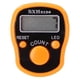 thumbnail image 1 of DQrwqpou Contador pequeño luminoso 0-9999 Contador conteo para Chant Sutra (naranja), 1 of 8