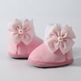 thumbnail image 7 of Dmsael Baby Girl Boots Infant Snow Boots Premium Soft Sole Anti-Slip Warm Winter Prewalker Toddler Boots Pink,4, 7 of 7