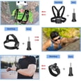 thumbnail image 5 of HONGDAK 61 in 1 Action Camera Accessories Kit for Gopro Hero 13/12/11/10/9/8/7/6, Gopro Max, Gopro Fusion, Xiaomi, Insta360, Dji Osmo Action, 5 of 8