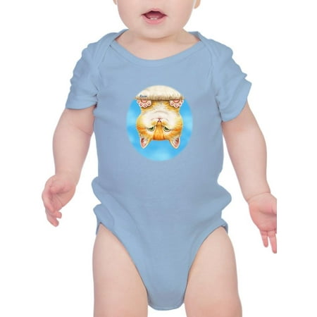 

Upside Down Cat Bodysuit Infant -Kayomi Harai Designs 24 Months