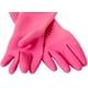 thumbnail image 2 of Guantes de goma reutilizables impermeables para limpieza de platos domésticos, guantes de cocina antideslizantes (medianos) Zhivalor CQ131, 2 of 2