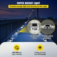 thumbnail image 5 of VEVOR Solar Pathway Lights, 12-Pack, White, Includes Screws, Weatherproof Outdoor Deck Lights, 6 LED, Ideal for Garden Paths, Walkways, Driveways & Steps, 5 of 9